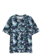 T Shirt Ai Symbols Aop Blue Lindex