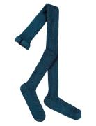 Glitter Rib Tights Green Molo