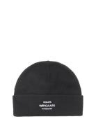 Isak Ambas Logo Beanie Black Mads Nørgaard