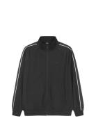 Pique Sport Track Top Black Mads Nørgaard