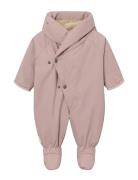 Matfianna Fleece Lined Winter Pramsuit. Grs Pink MINI A TURE