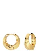 Helix Hoops L Gold Gold Edblad