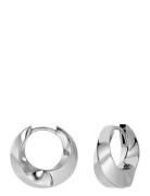 Helix Hoops L Steel Silver Edblad