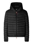 Donald Hooded Jacket Black Save The Duck