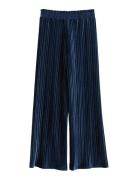 Bukse I Fløyel Navy Lindex