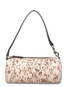 Cow Leather Shoulder Bag White Mango