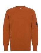 Lambswool Grs Crew Neck Full Knit Orange C.P. Company