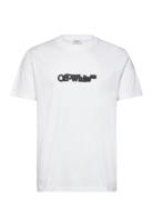 Spray Arrow Slim S/S Tee White Off-White