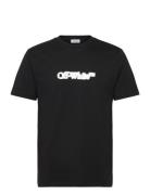 Spray Arrow Slim S/S Tee Black Off-White