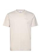Bookish Slim S/S Tee Beige Off-White
