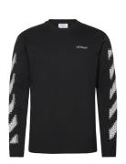 Pixel Diag Skate L/S Tee Black Off-White