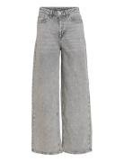Vifreya Jaf Hw Wide Jeans - Noos Grey Vila