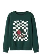 Nkmvismas Ls Nreg Sweat Bru Green Name It