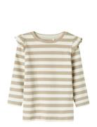 Nmftaia Slim Ls Top Lnoos Beige Name It