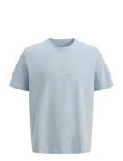 Jjesoho Tee Ss Crew Neck Noos Jnr Blue Jack & J S