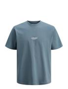 Jjesoho Tee Ss Crew Neck Noos Jnr Blue Jack & J S