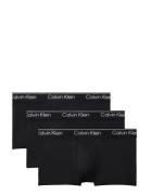 Low Rise Trunk 3Pk Black Calvin Klein