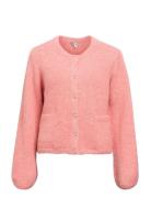 Objsaggia Re L/S Knit Cardigan Noos Pink Object