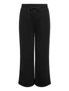 Carscarlett Wide Pant Swt Noos Black ONLY Carmakoma