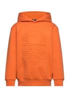 Lwsaku 702 -Hooded Sweatshirt Orange LEGO Kidswear