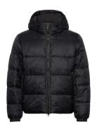 Aircloud Hooded Puffer Black Abercrombie & Fitch