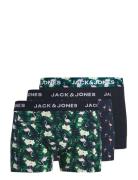 Jacflamingo Flower Trunks 3 Pack Sn Black Jack & J S
