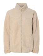 Pcsadia Ls Teddy Jacket Noos Bc Beige Pieces