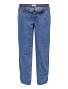 Olmluma Elastic Straight Jeans Dnm Noos Blue Only Maternity