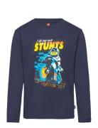 Lwtaffy 615 - T-Shirt L/S Navy LEGO Kidswear