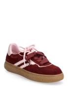 Women Lace-Up Burgundy Tamaris