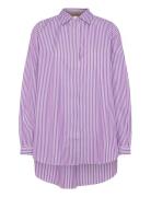 Shelby Mayfair Stripe Purple Rue De Tokyo