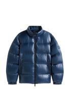 Shiny Down Stand Puffer Navy Tommy Hilfiger
