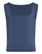 Rkbillie Reversible Sl Short Top Blue Rosemunde Kids