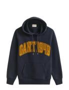 Graphic Hoodie Navy GANT