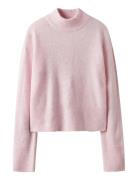Nlfriaa Ls Short Turtleneck Knit Pink LMTD