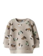 Nbmtimm Ls O-Neck Beige Name It