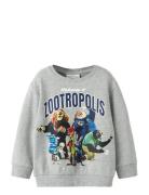 Nmmnoel Zootropolis Nreg Sweat Bru Wdi Grey Name It