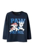 Nmmvasp Paw Ls Top Cplg Navy Name It
