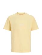 Jjesoho Tee Ss Crew Neck Noos Jnr Yellow Jack & J S