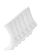 Jacnolan Solid Tennis Socks 6 Pack White Jack & J S