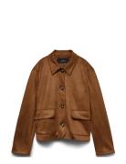 Vmjose Kelly Short Jacket Ga Noos Brown Vero Moda