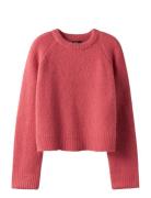 Nlfbullo Ls Short Knit Pink LMTD