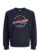 Jjelogo Sweat Crew Neck 2 Col Ss26 Navy Jack & J S