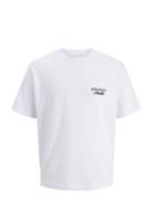 Jornorrebro Typo Tee Ss Crew Neck Noos White Jack & J S