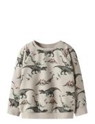 Nmmbertil Ls Nreg Sweat Bru Beige Name It