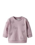 Nbfbetina Ls Sweat Bru Pink Name It