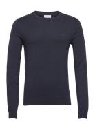 Ecovero L/S O-Neck Knit Navy Lindbergh
