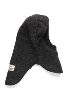 Balaclava Ears Wool Grey Huttelihut