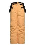 Ski Pants W. Pockets Yellow Color Kids
