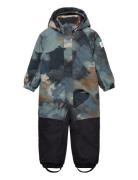 Coverall - Aop Patterned Color Kids